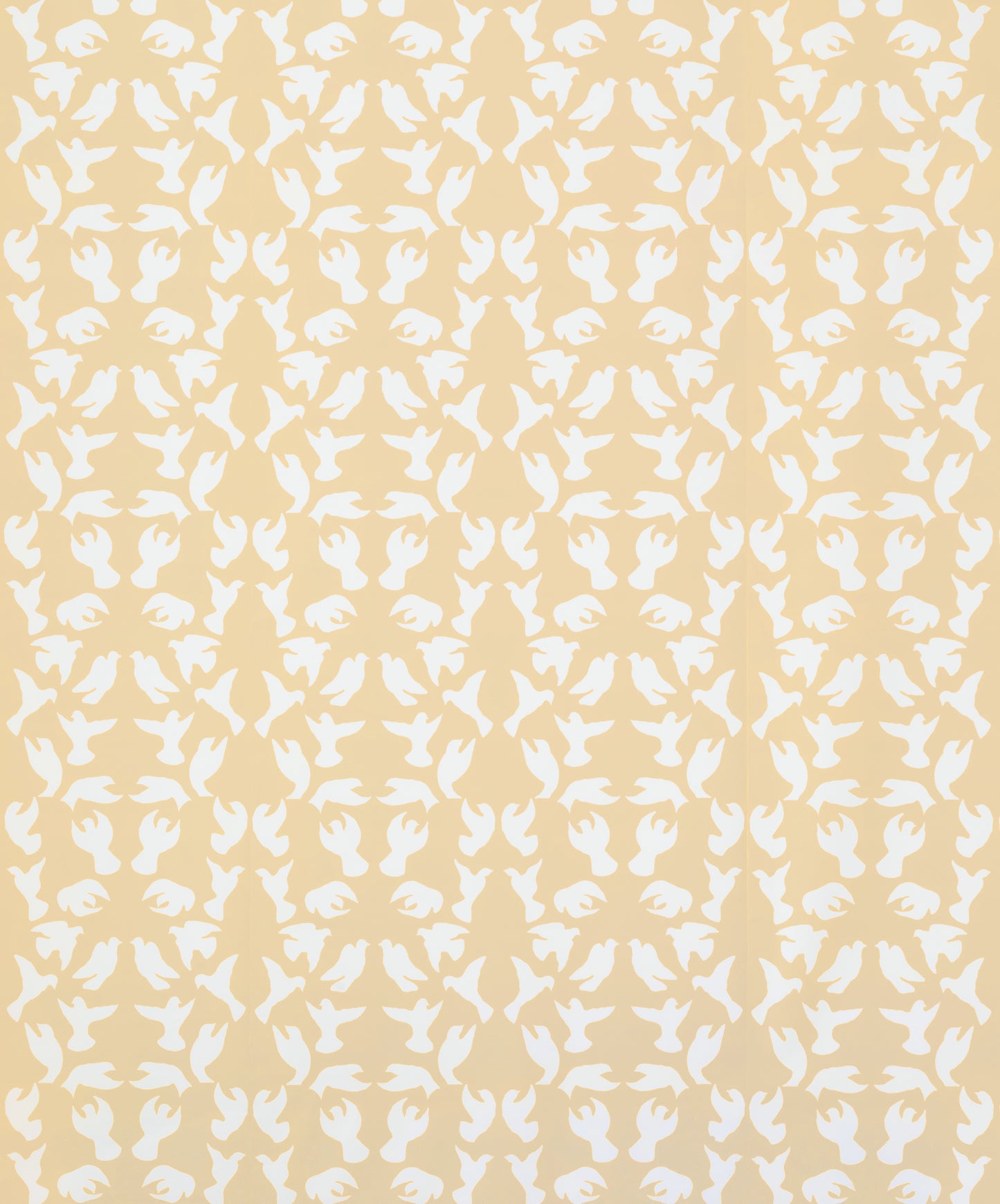 Dancing Doves - Sand Yellow