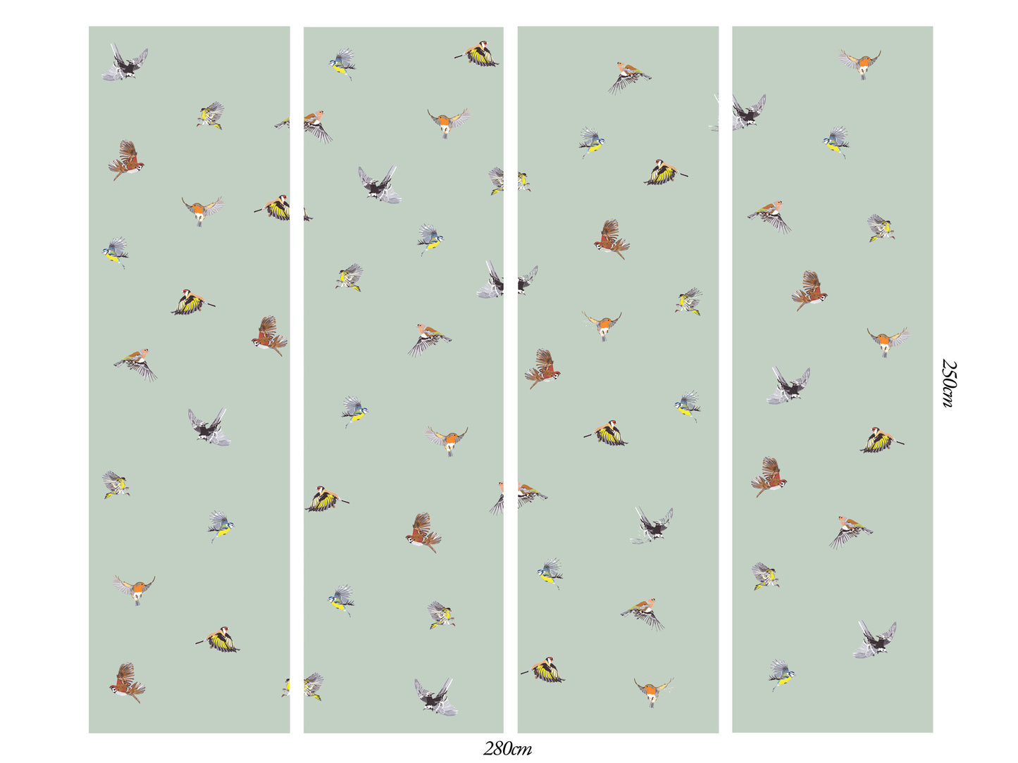 Small British Birds - Sage