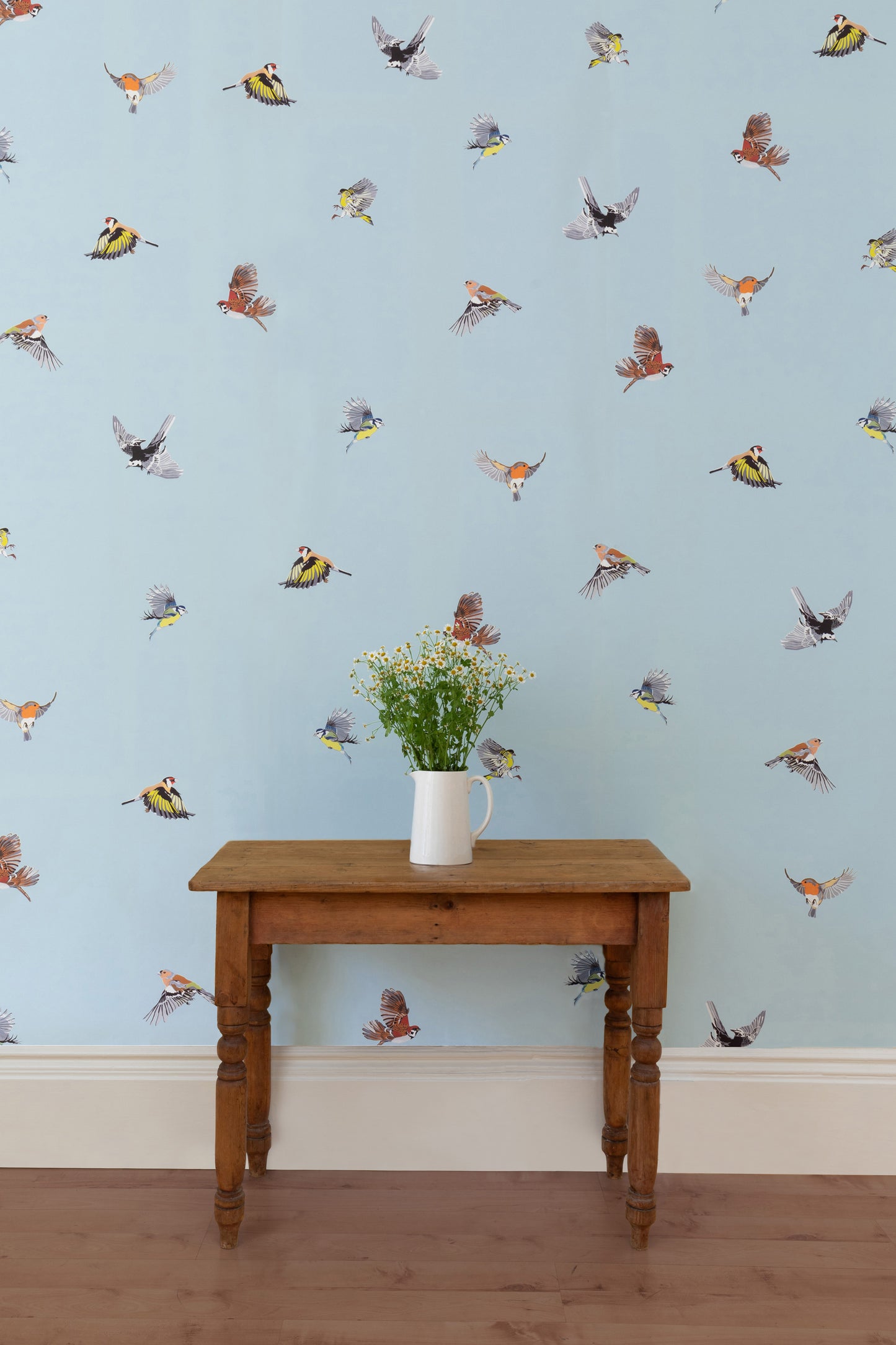 Small British Birds - Palest Blue