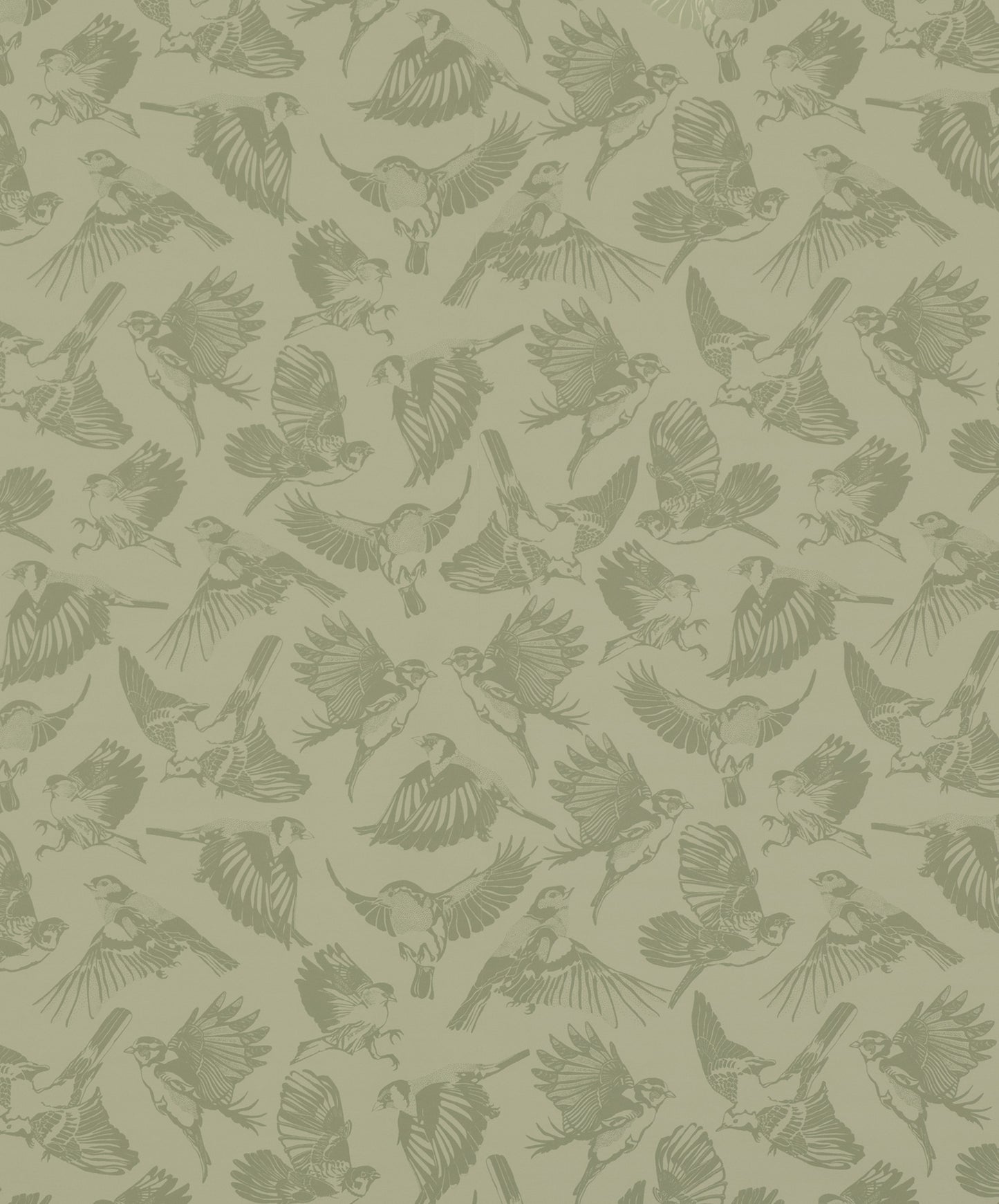 Green Birds - Olive