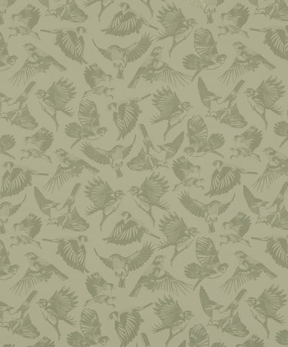 Green Birds - Olive