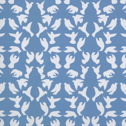 Dancing Doves - Flax Flower Blue
