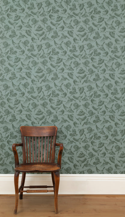 Green Birds - Library Green