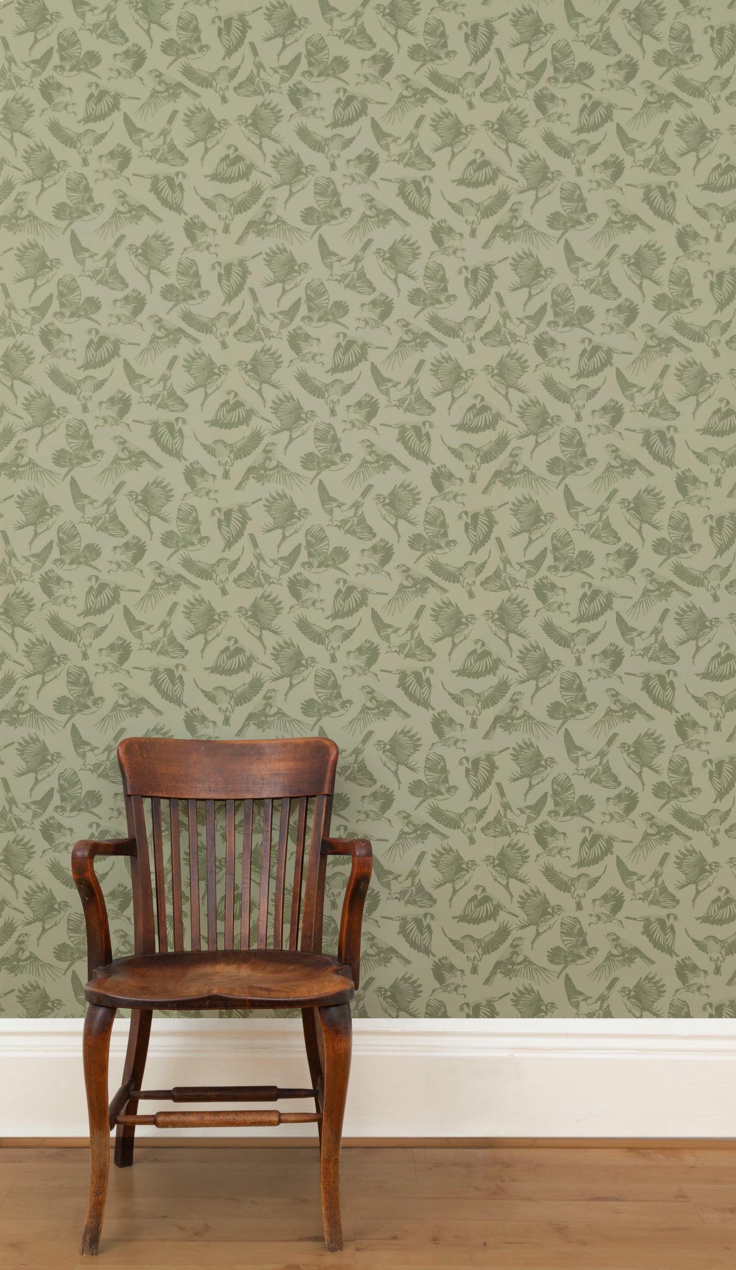 Green Birds - Olive