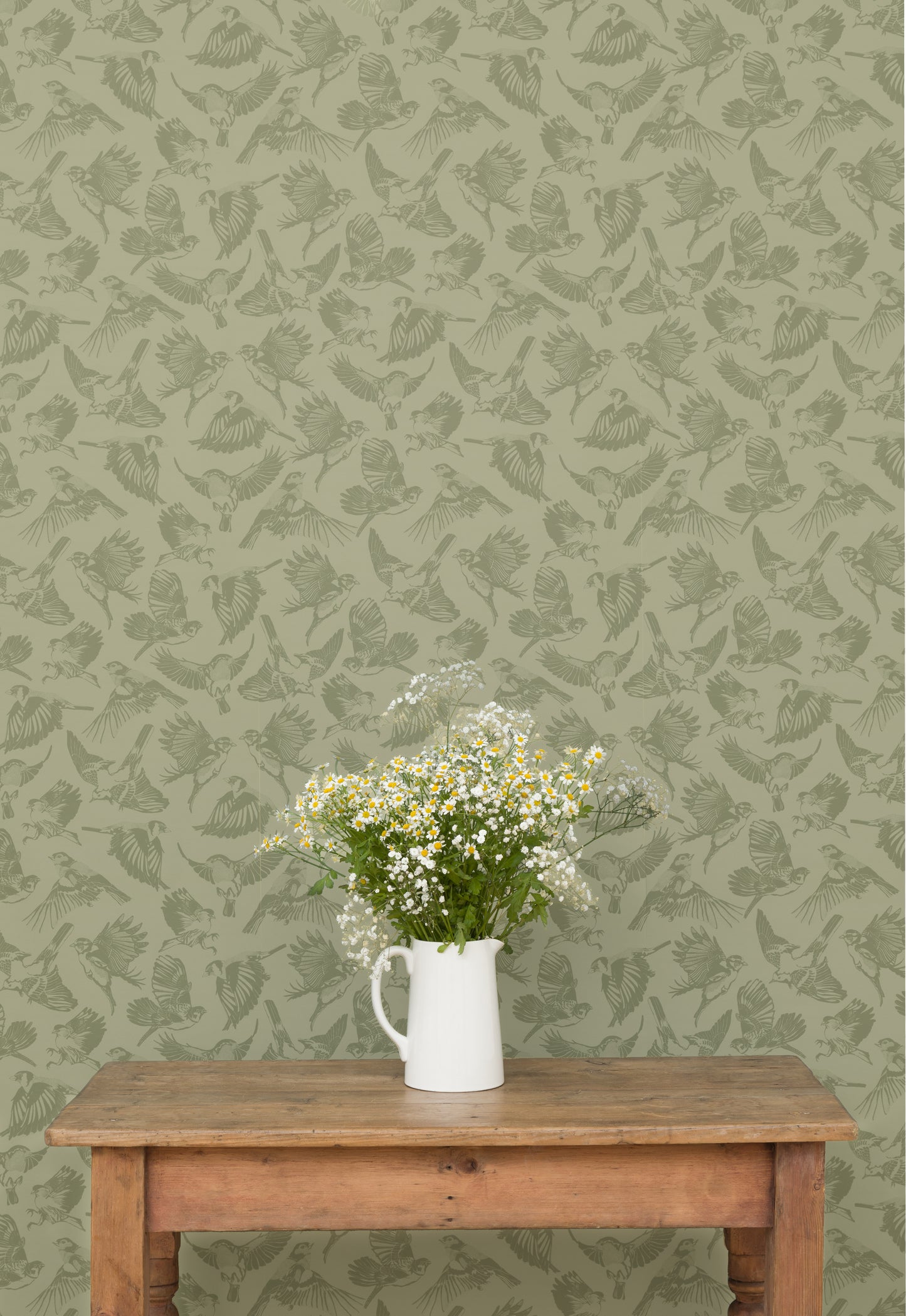 Green Birds - Olive